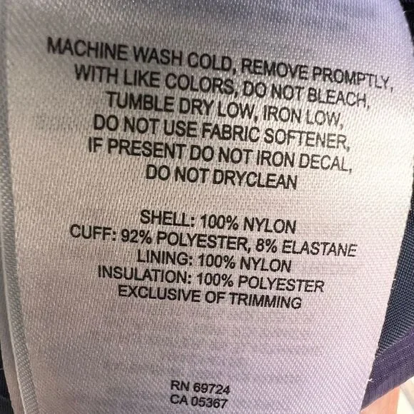 Columbia Purple Hooded Puffer Long Jacket Multi Zipper Details Size XL - Picture 10 of 16